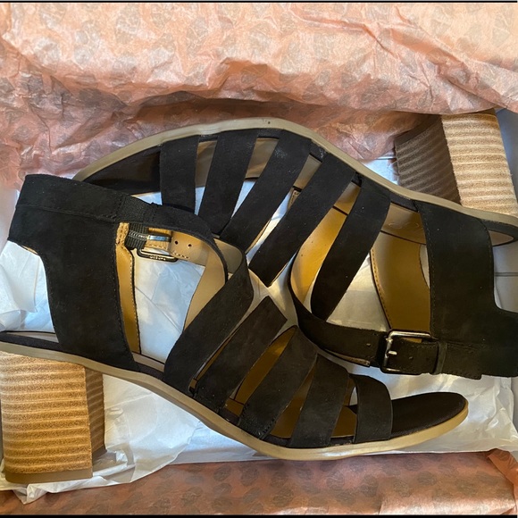 NWT Franco Sarto Strappy Leather Sandals - Picture 6 of 8